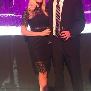 Lulus Black Lace Dress